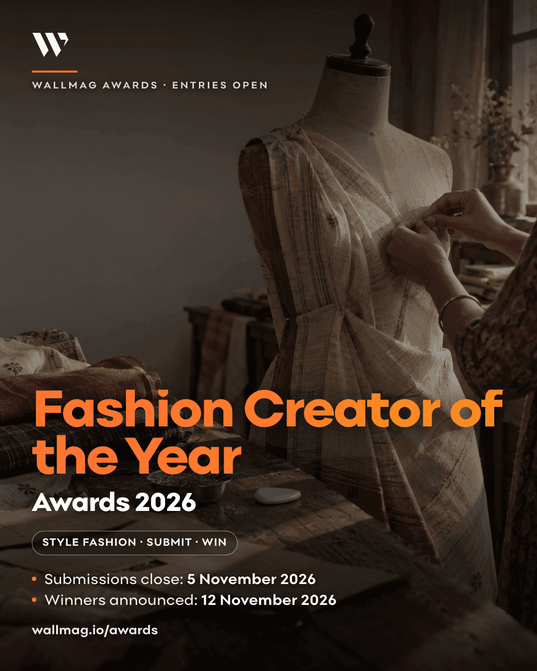 WallMag Fashion Creator of the Year Awards 2026