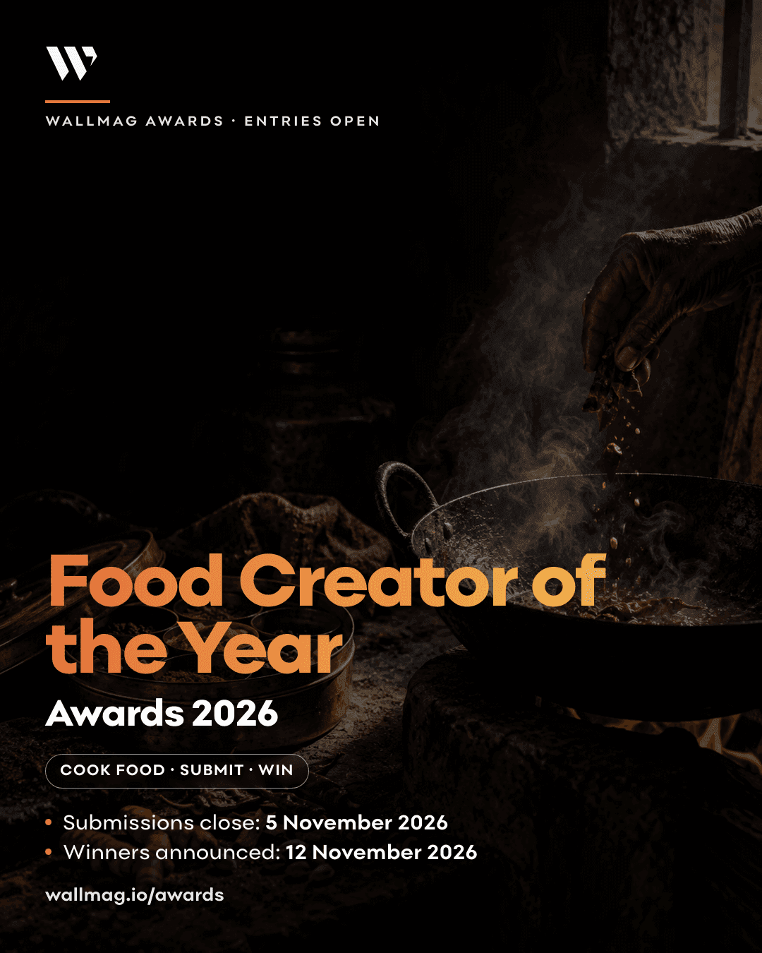 WallMag Food Creator of the Year Awards 2026