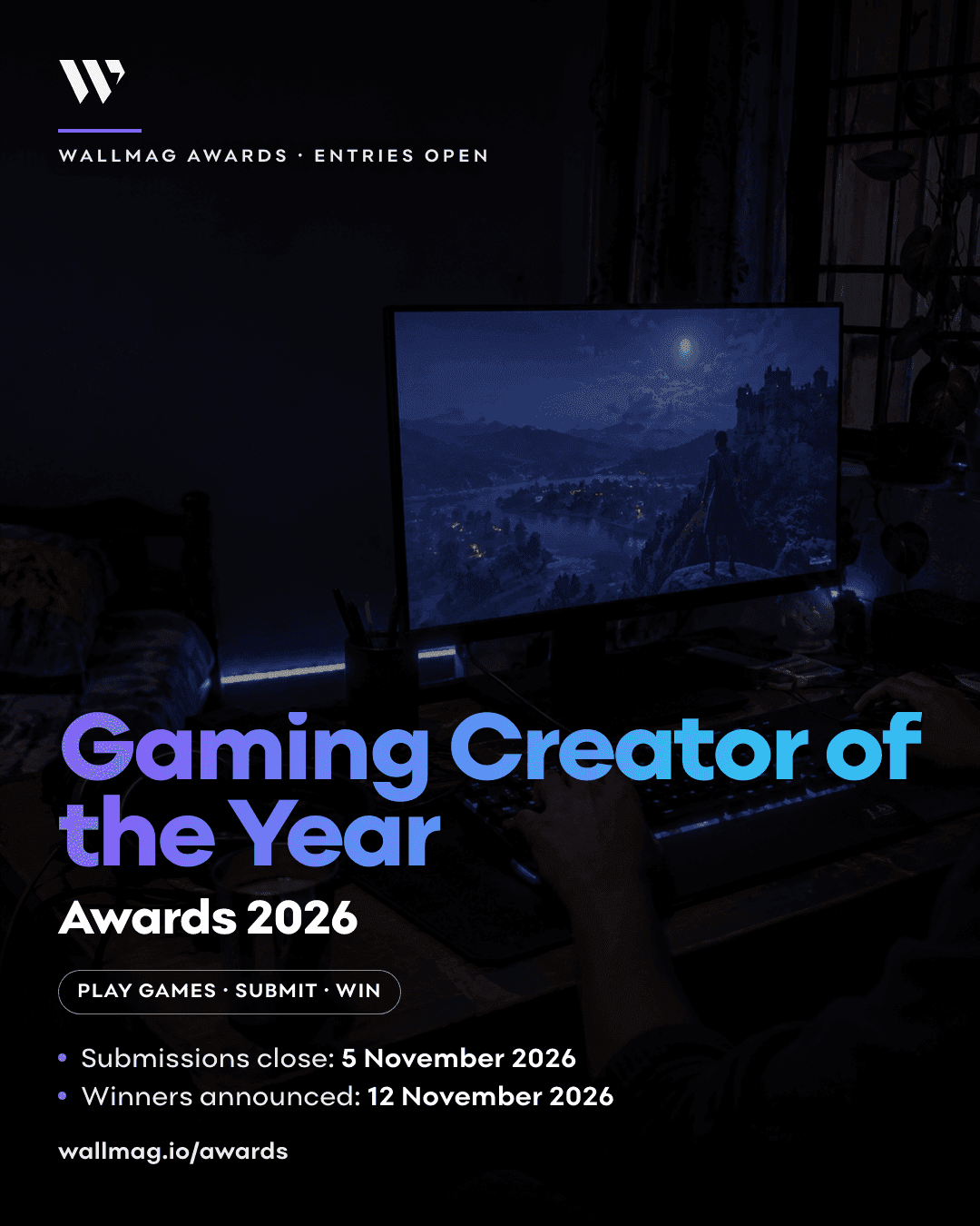 WallMag Gaming Creator of the Year Awards 2026